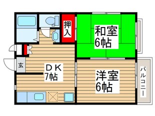 エリ－ルさぎぬまの物件間取画像